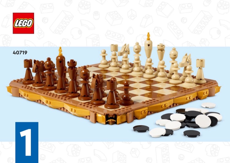 LEGO 40719 Traditional Chess Set